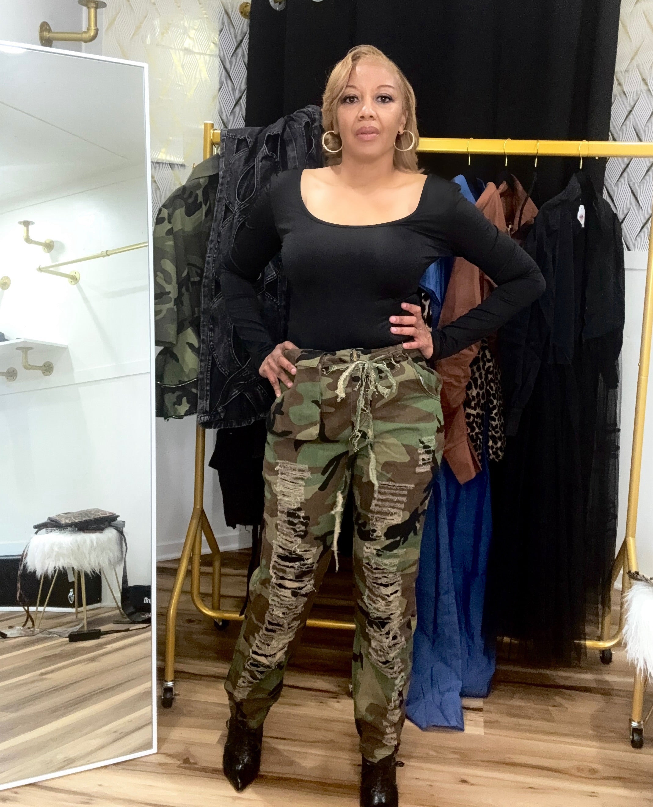 Camo Queen Camouflage Pants