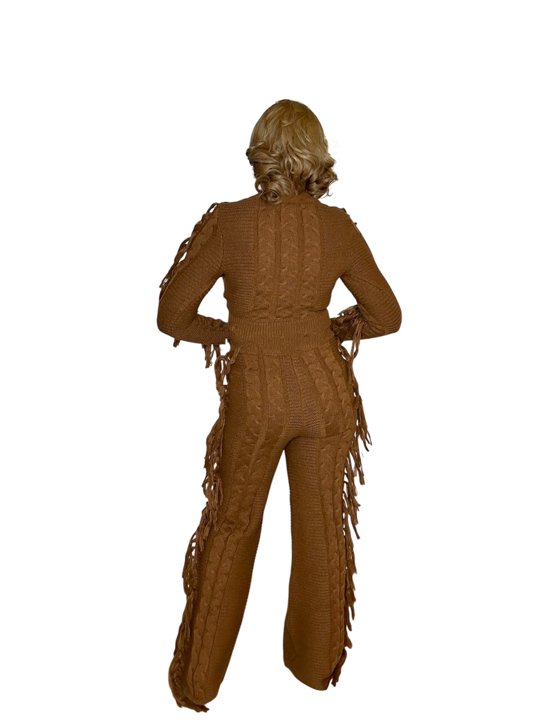 The Brown Stallion Sweater Set