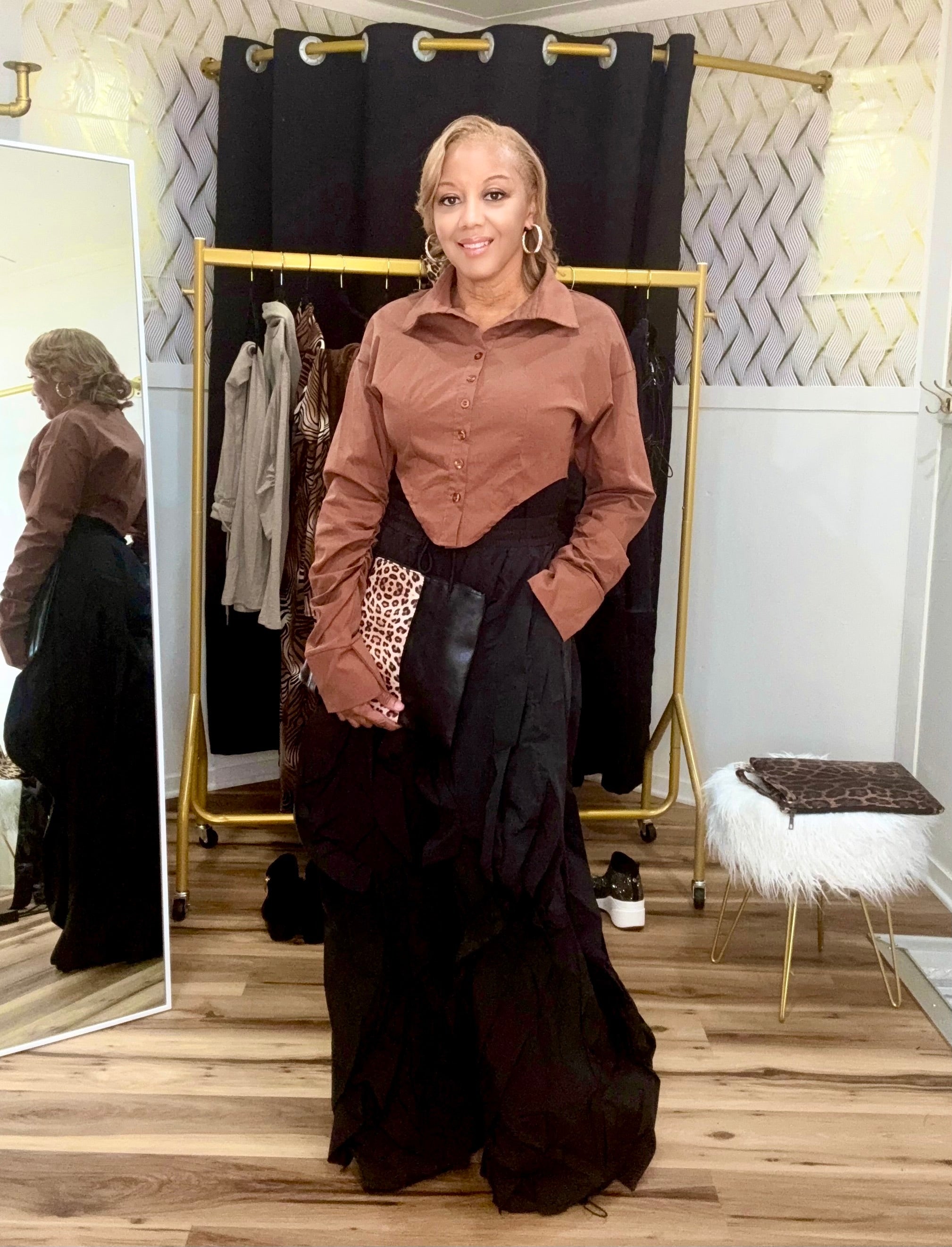 The Wild Edge Clutch Bag