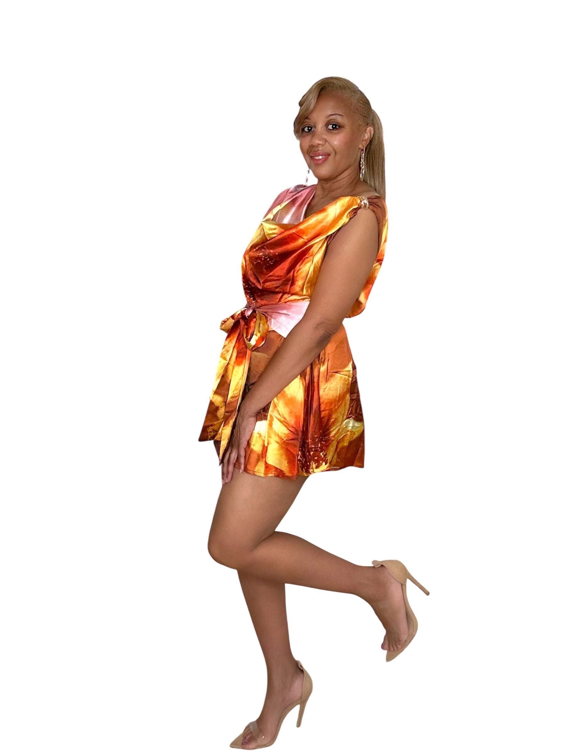 Pop Of Paradise Romper