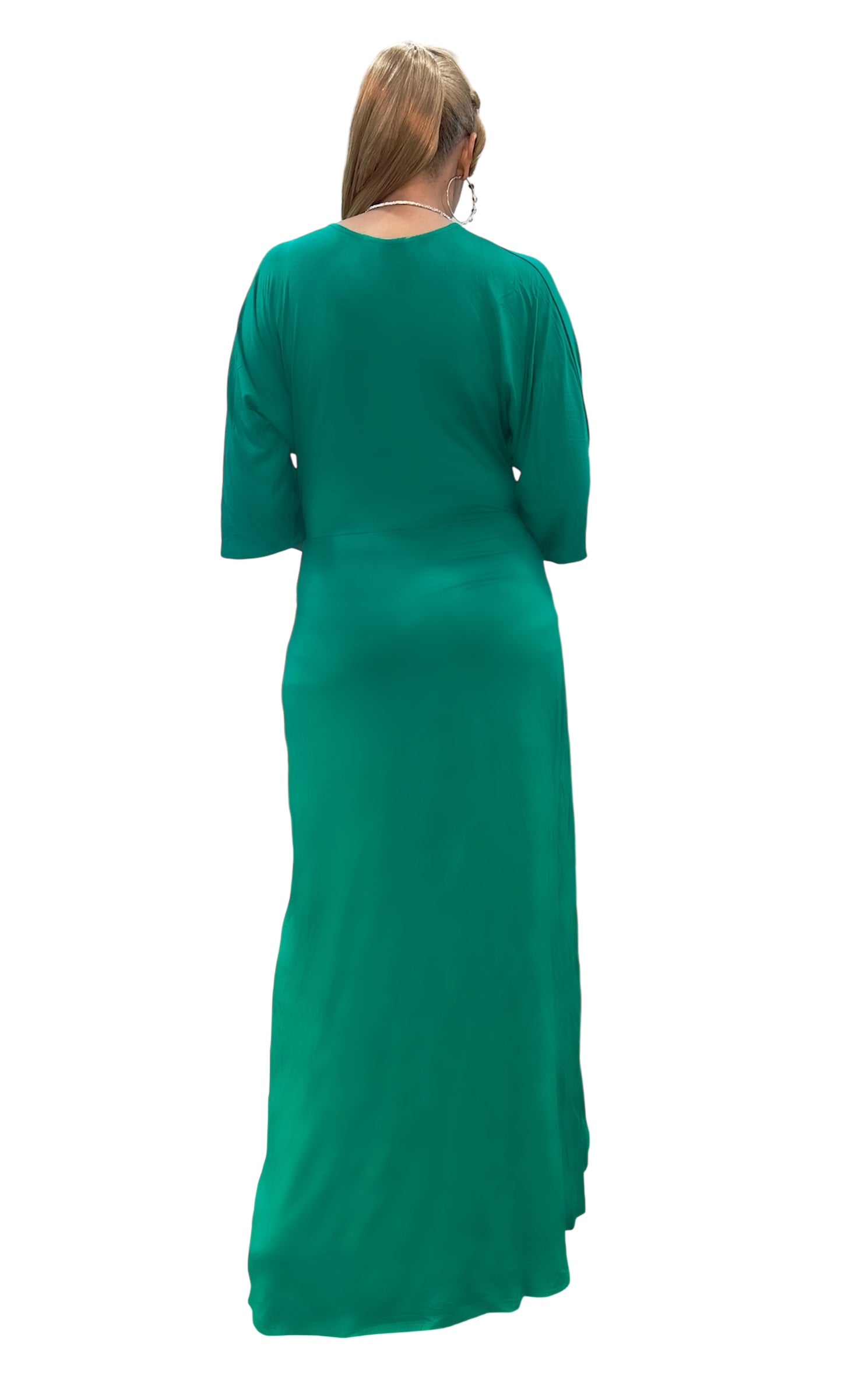 In the Moment Green Dress
