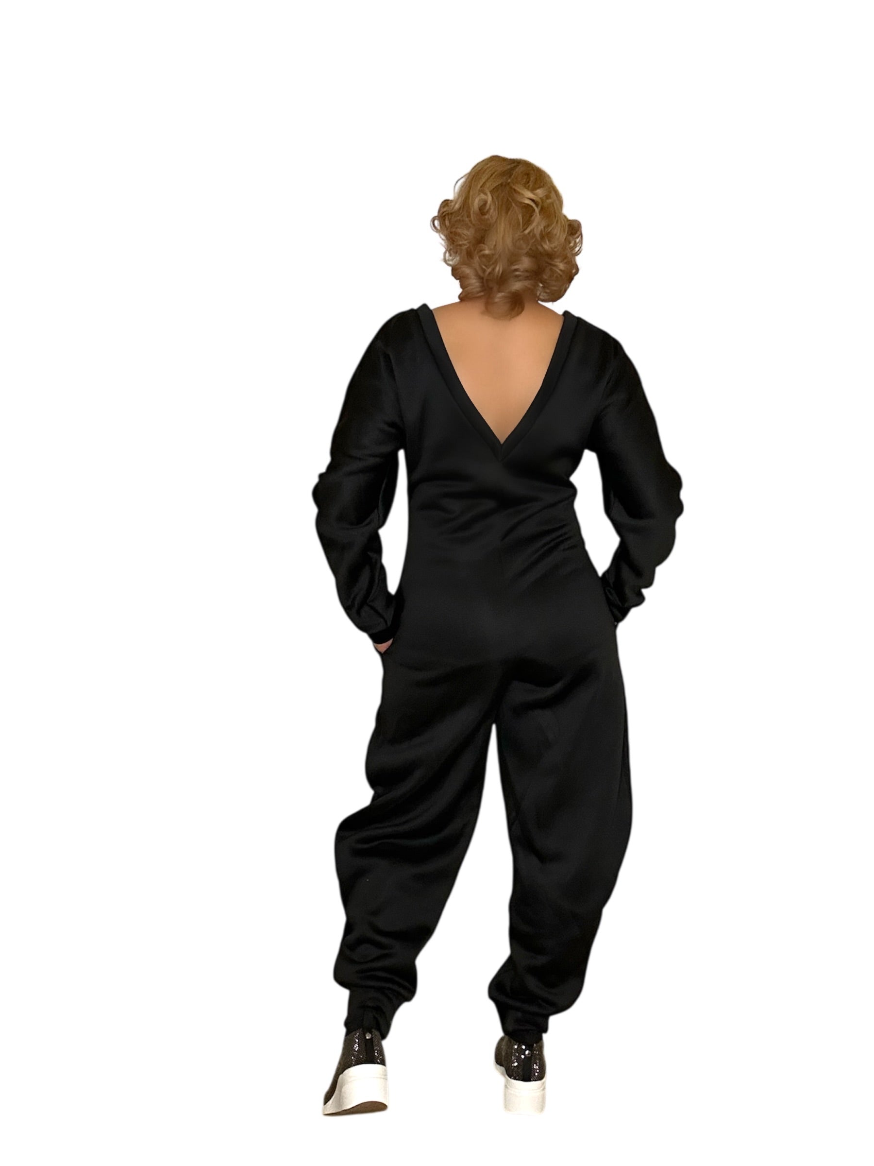 Go Mode Black Jumpsuit