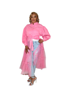 Pink Tulle Temptation Top