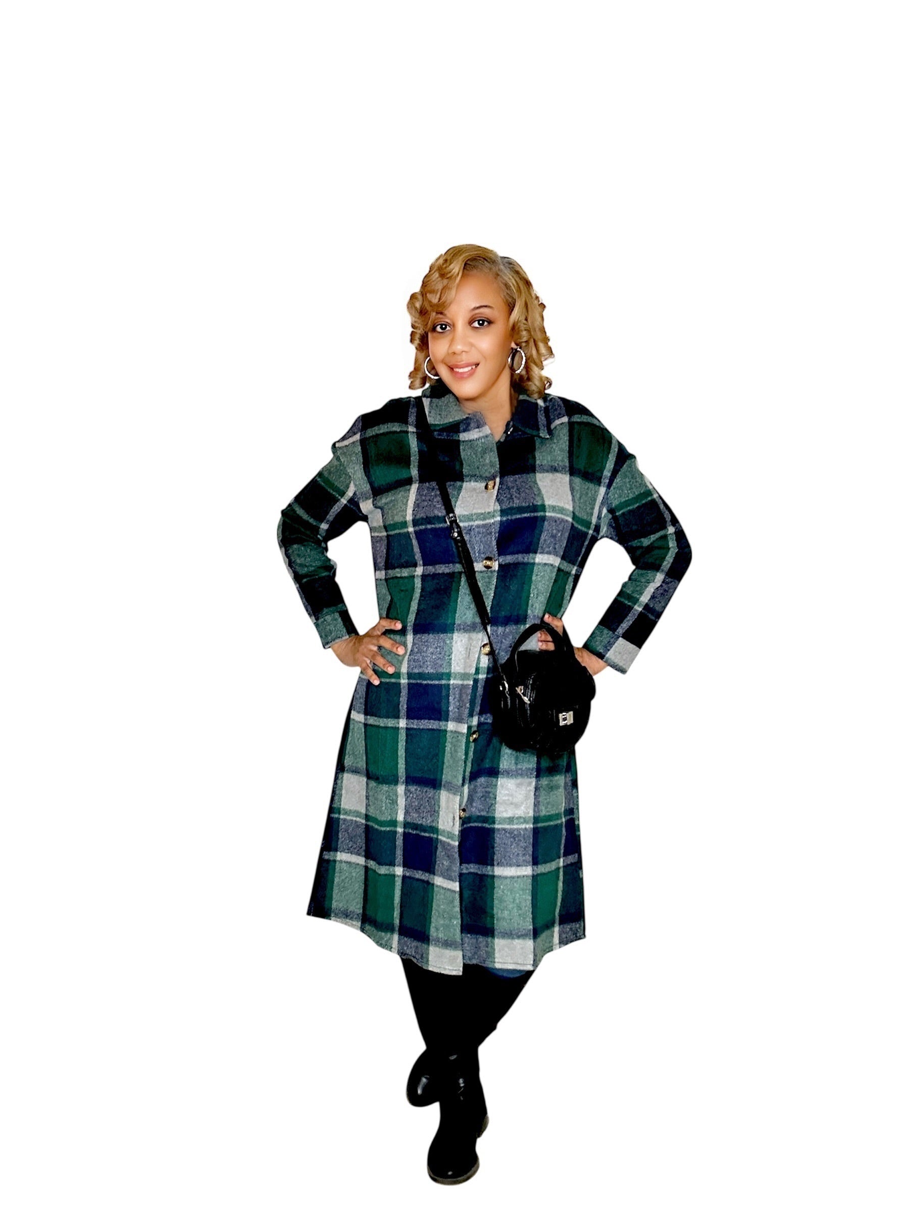 Plaid Perfection Flannel Shirt/Jacket