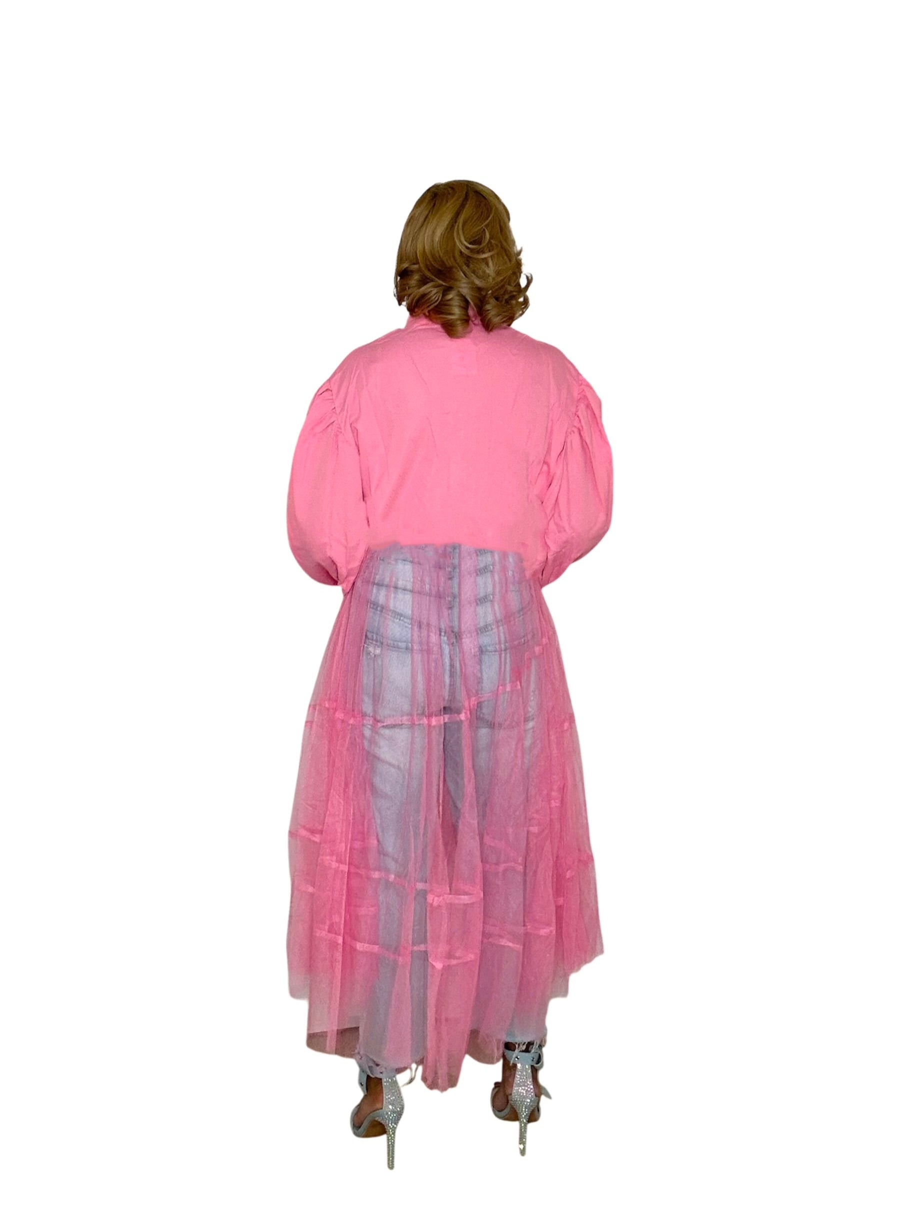 Pink Tulle Temptation Top