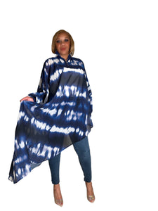 Takeover Tunic Top(Blue)