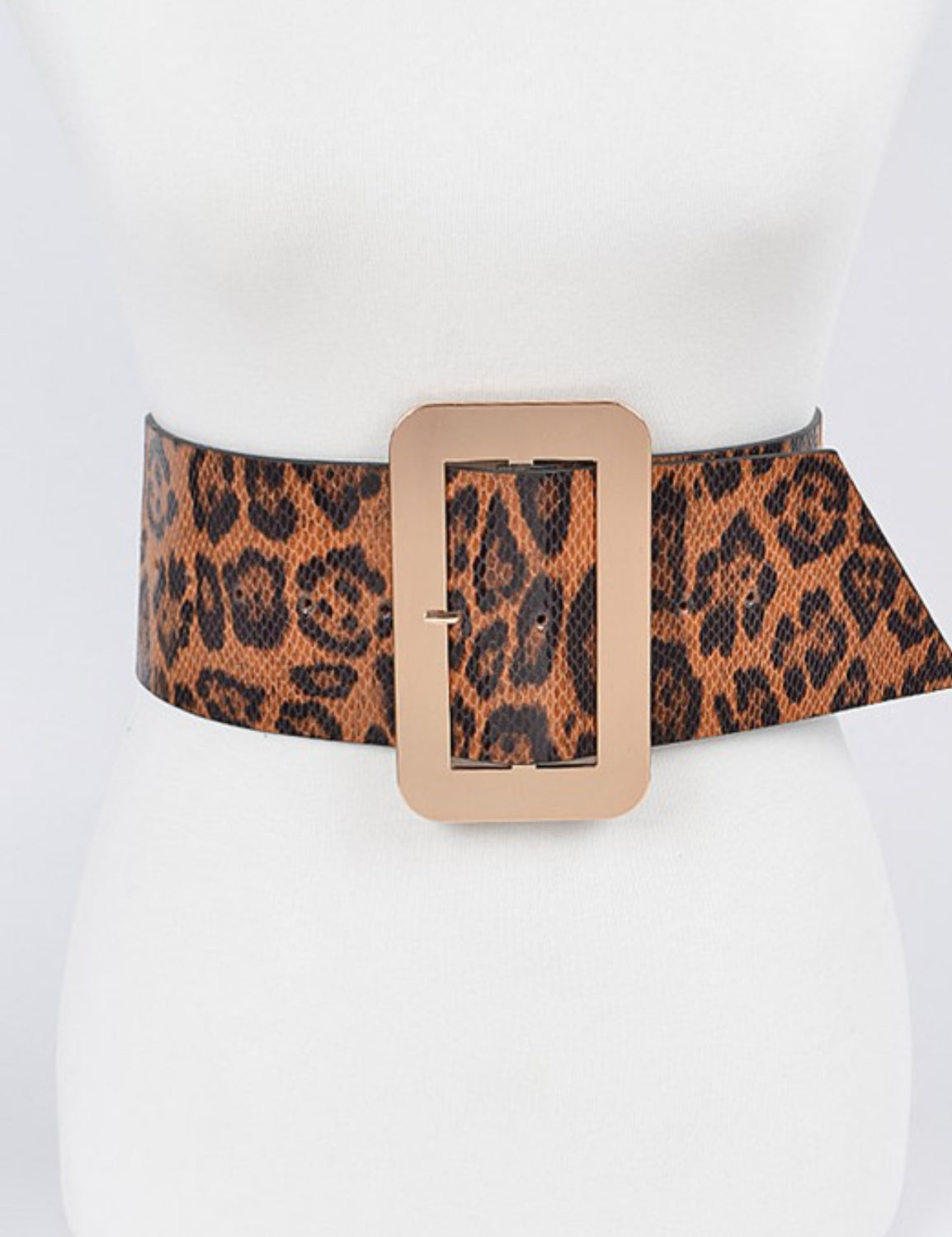 Be Bold Animal Print Belt