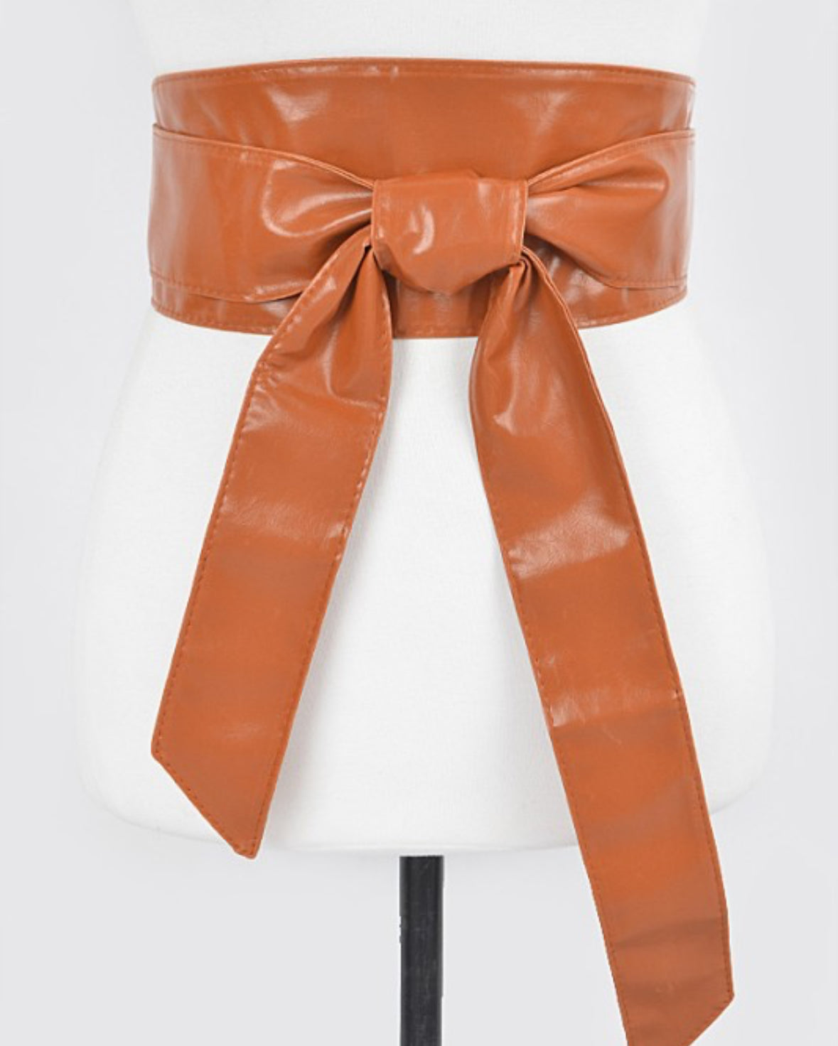 Carmel Wrap Faux Leather Belt