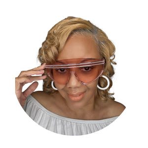 Pop Out In Pink Sunglasses