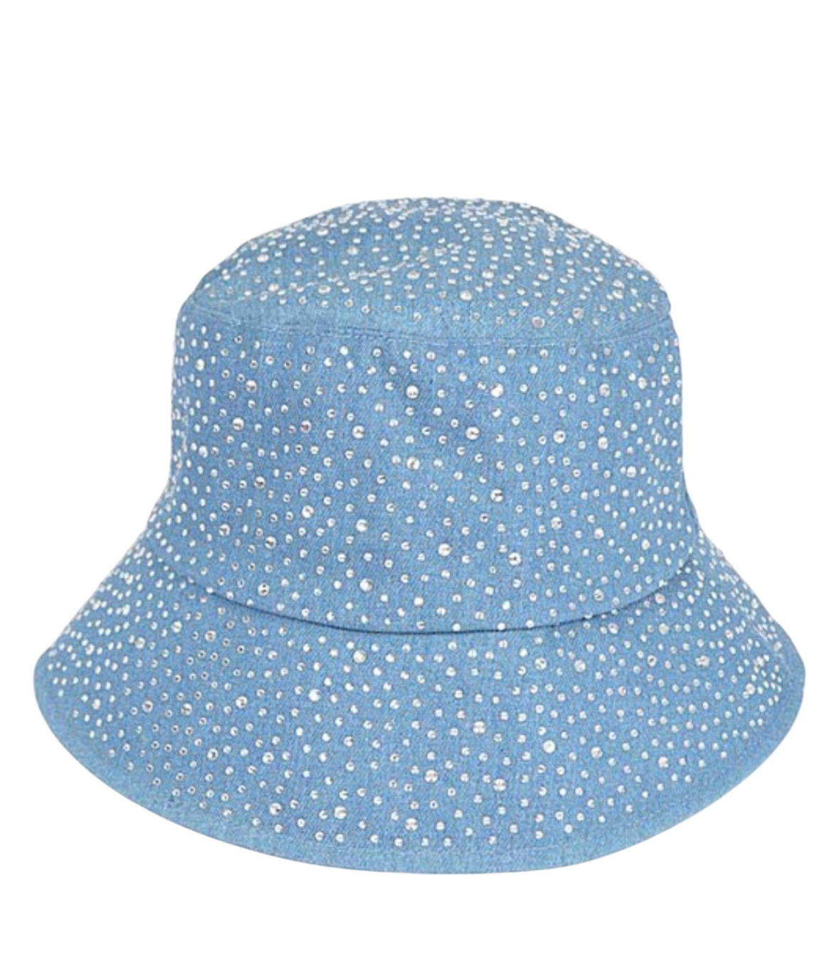 Crowned With Denim Bucket Hat