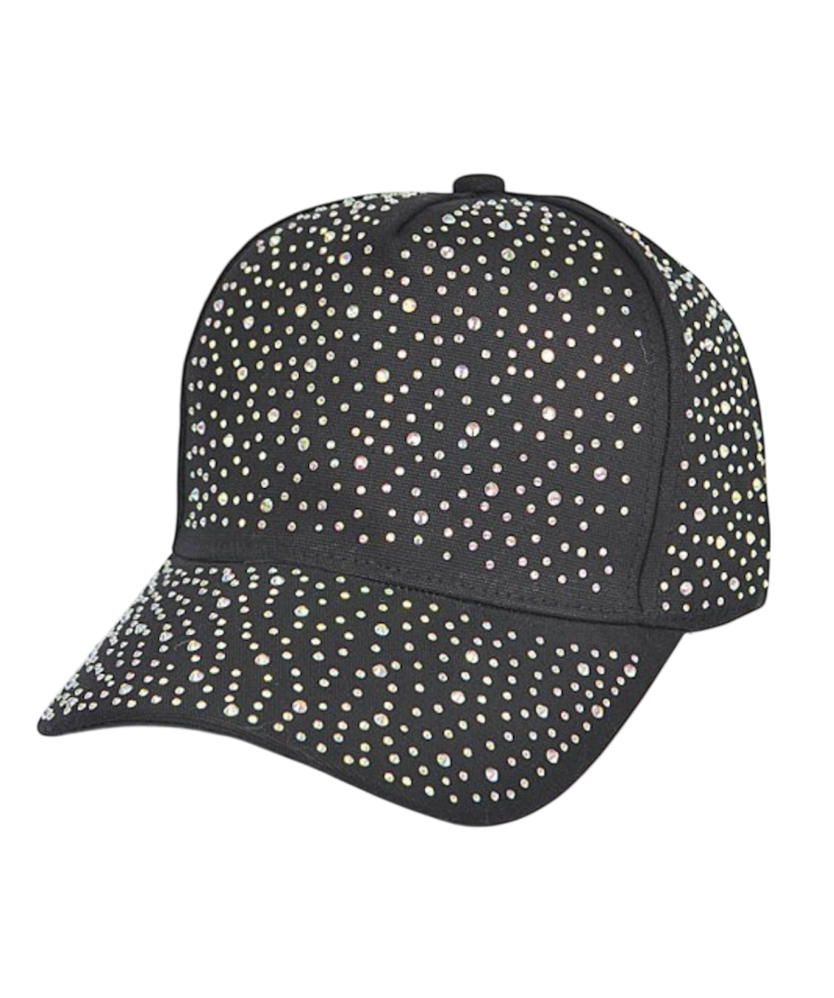 Rhinestone Runway Baseball Cap(Black)