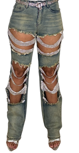Bling Boss Denim Jeans