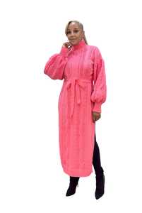 Pink Petal Tunic Sweater