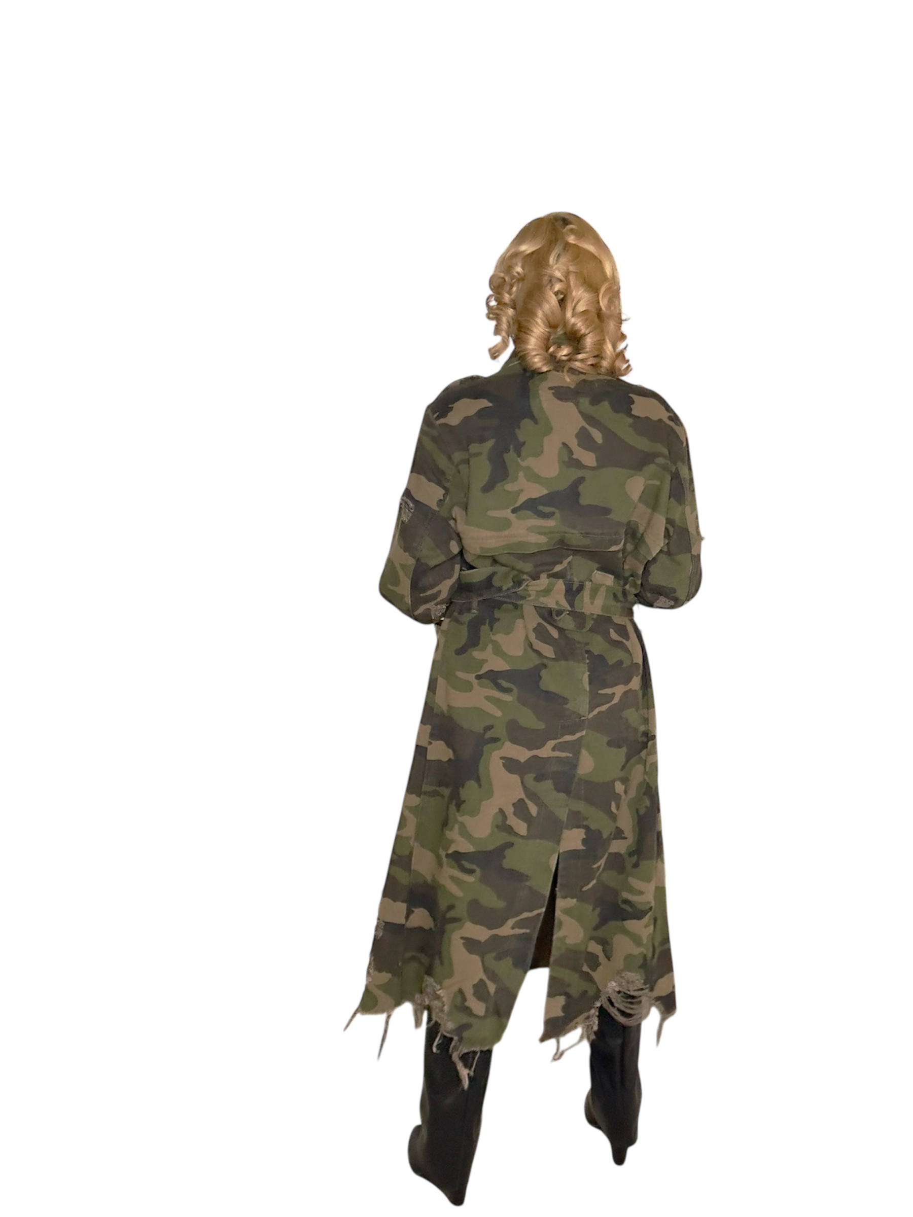 Command and Conquer Camo Trench Coat